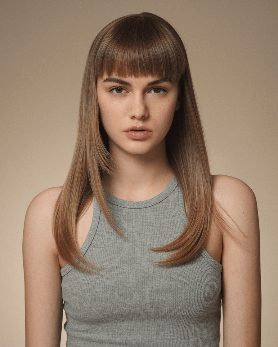 22 Gorgeous Long Haircuts with Bangs for 2025