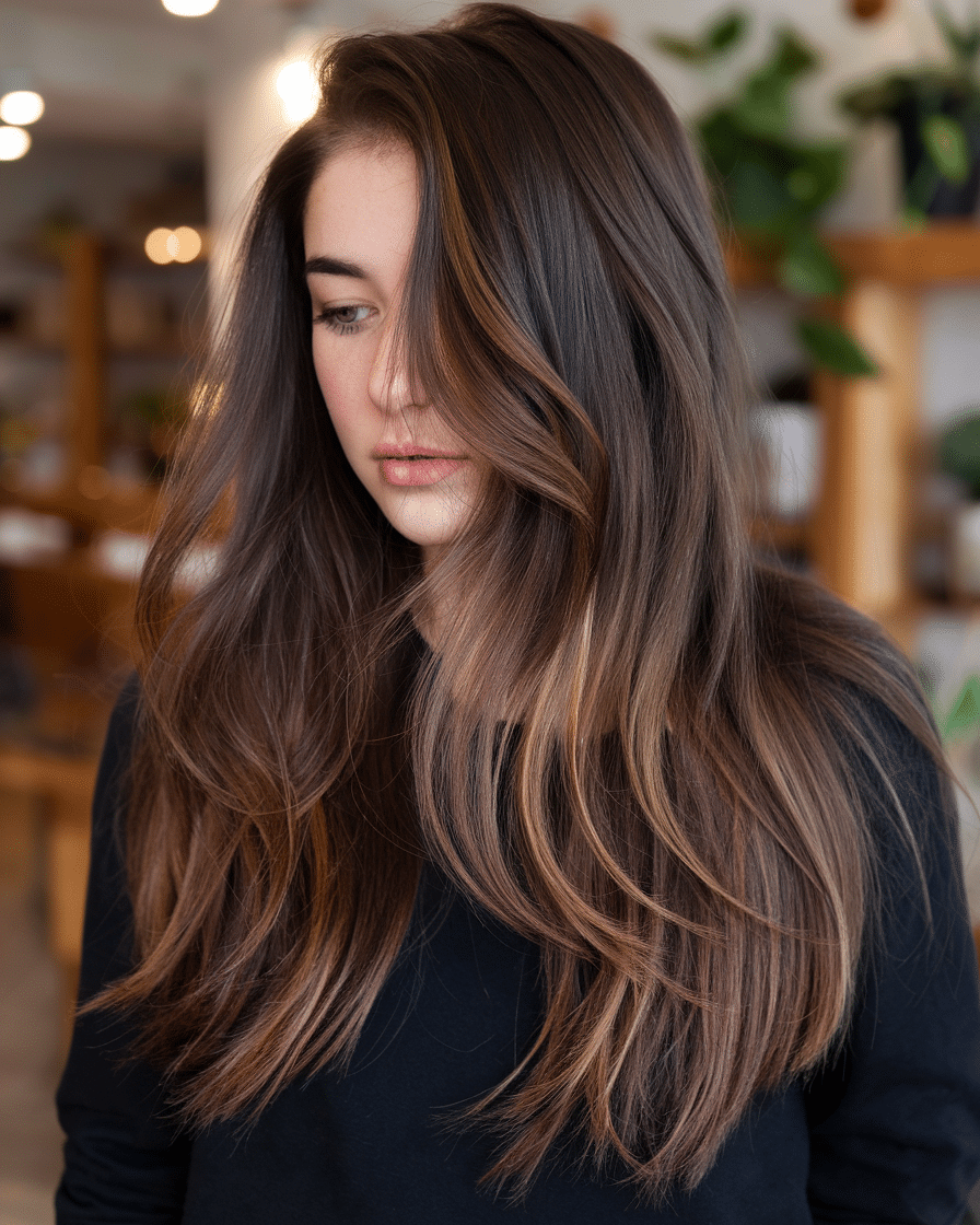 18 Trendy Dark Brown Balayage Hair Color Ideas You’ll Want to Try Now