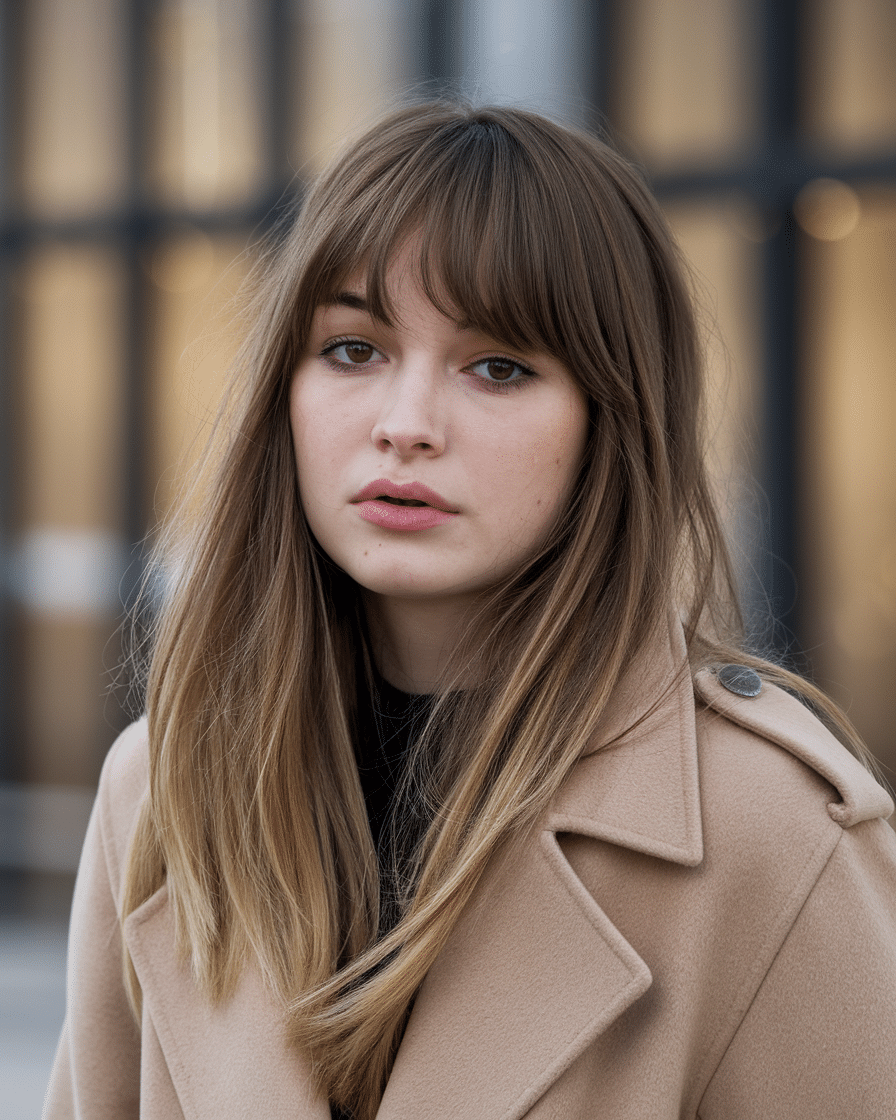 24 Stunning Winter Hairstyles with Bangs for 2025