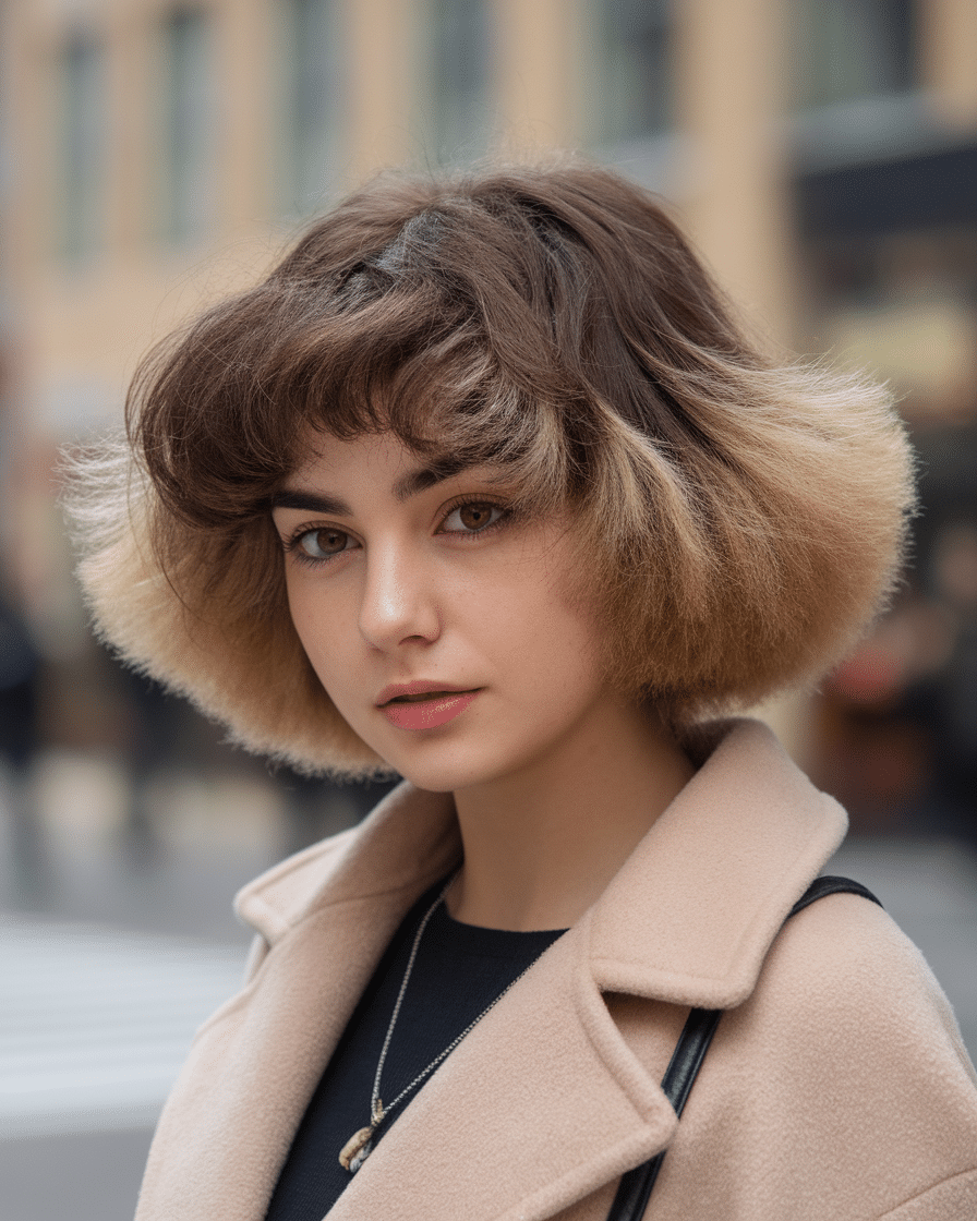 25 Charming Jaw-Length Curly Bob Hairstyles