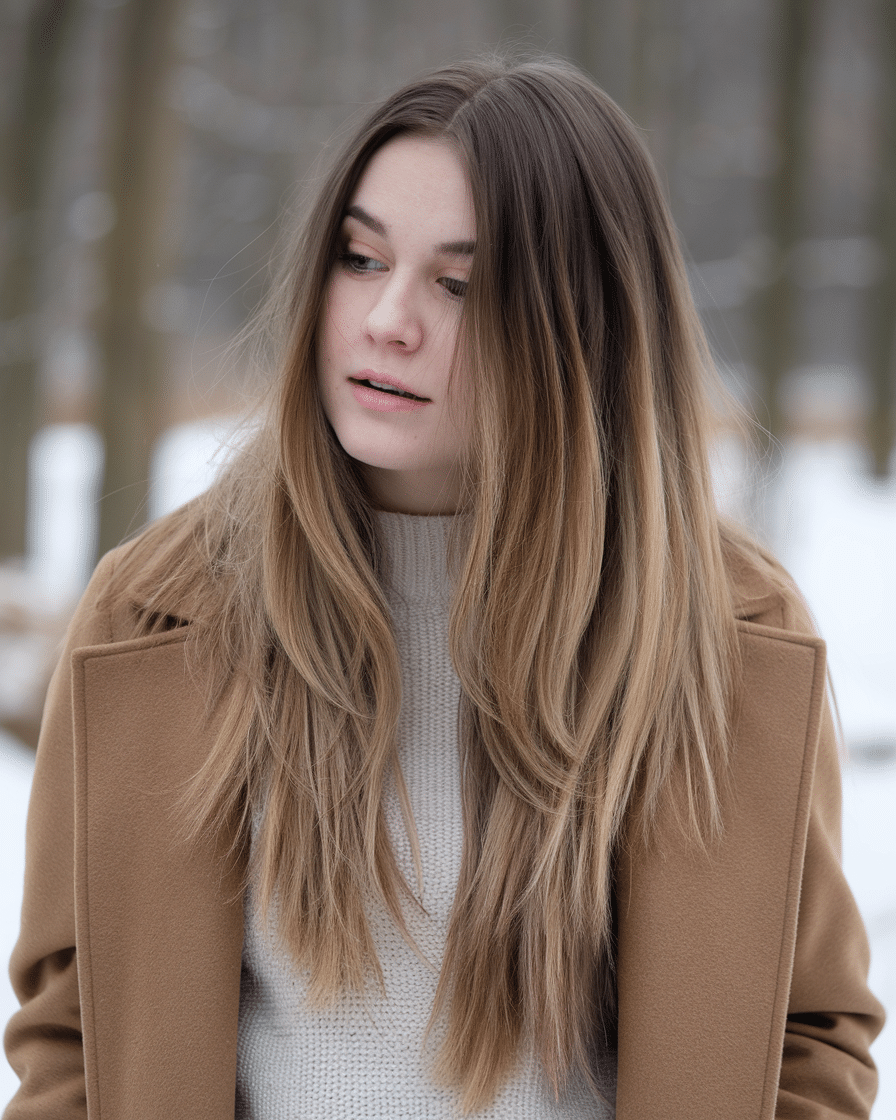 23 Gorgeous Winter Blonde Balayage Looks for 2025