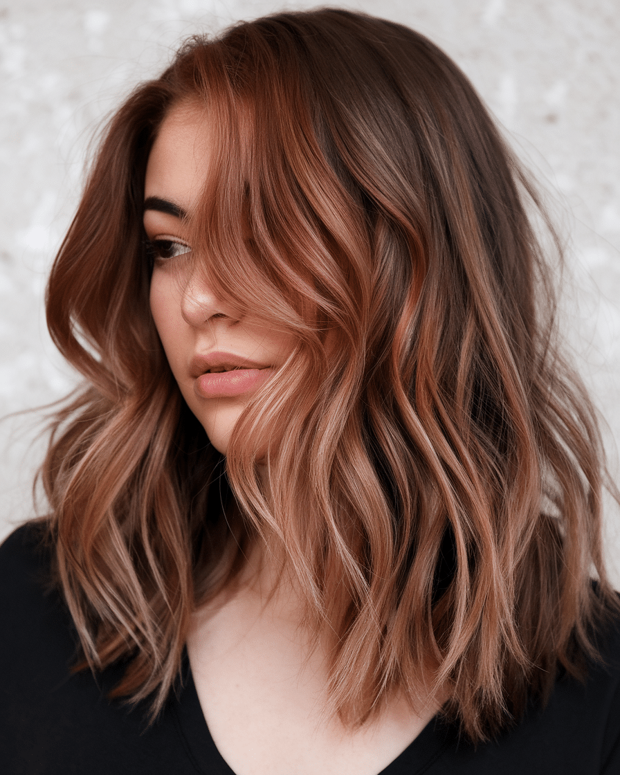 22 Hottest Copper Balayage Looks To Transform Your Hair.