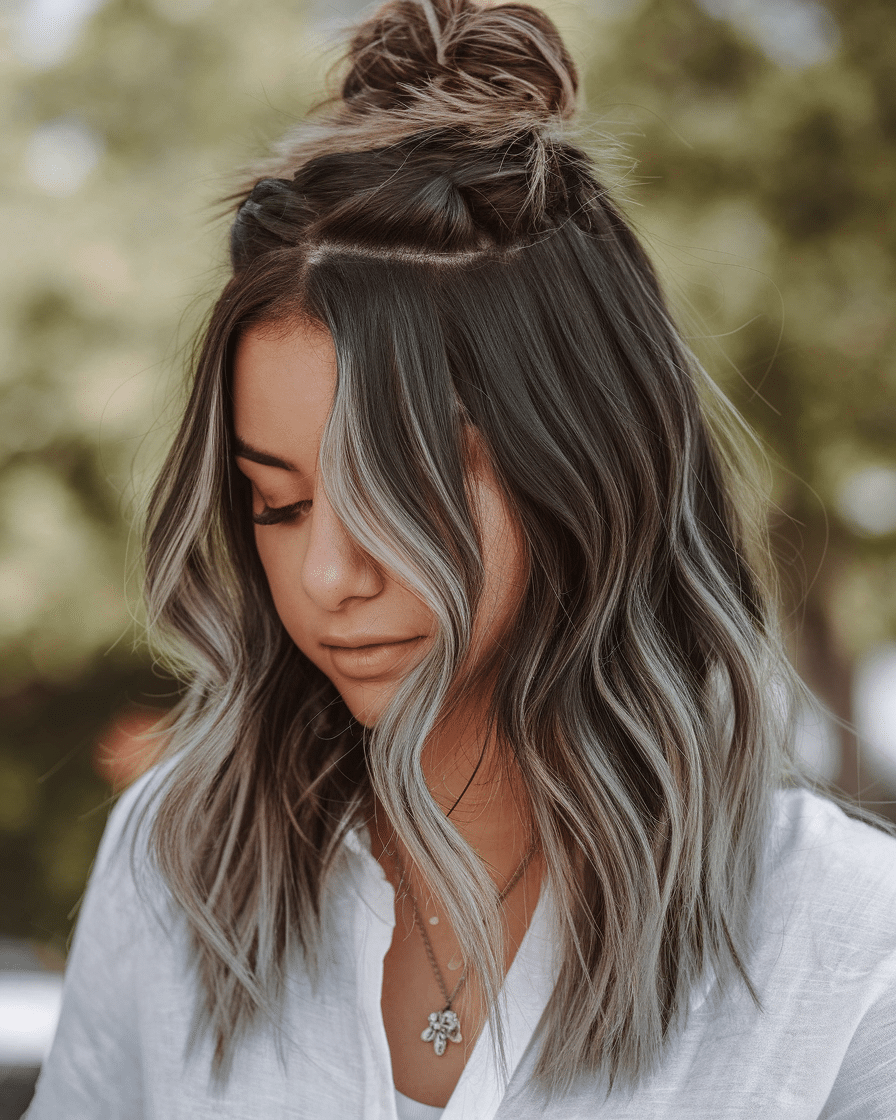 20 Brown Sugar Highlights on Dark Hair Hairstyles That Scream Rich Girl Hair