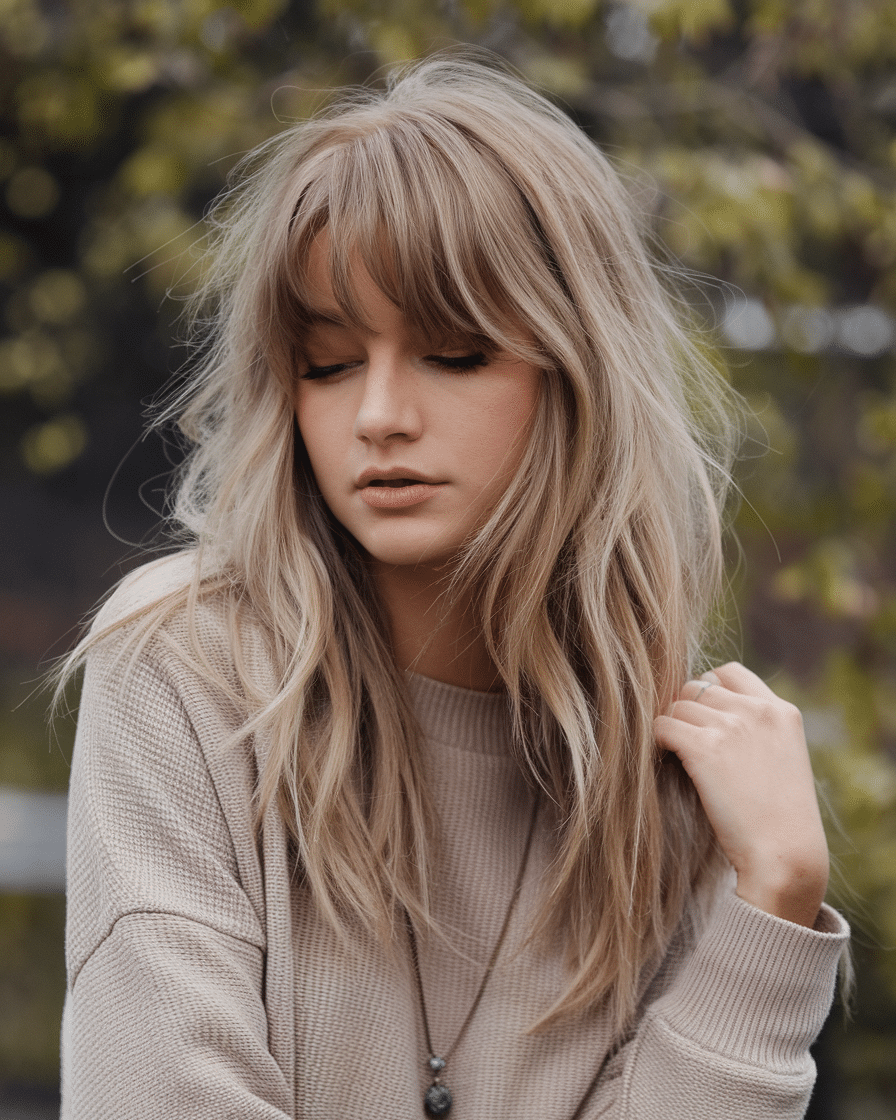 20 Long Hairstyles With Bangs