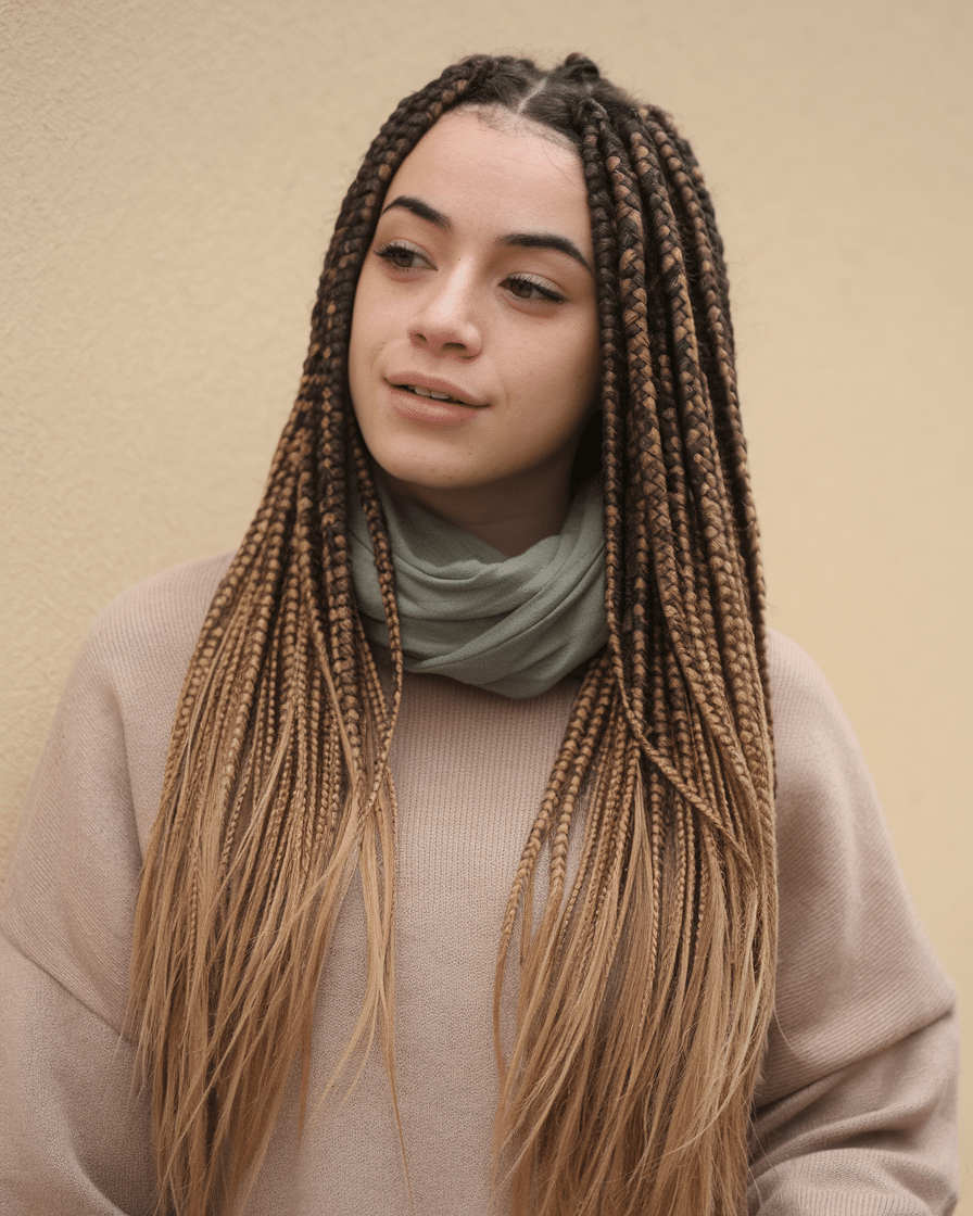 22 Stunning Box Braid Hairstyles