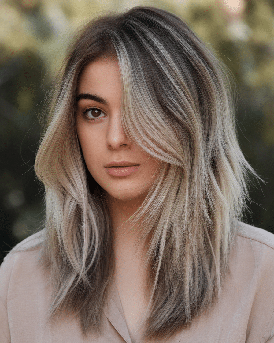 22 Trendy Ashy Bronde Balayage Hairstyle Ideas