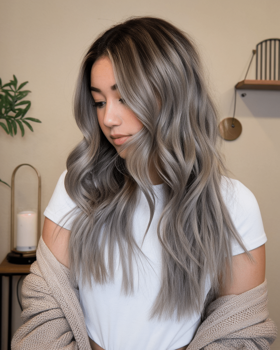 22 Trendy Ashy Bronde Balayage Hairstyle Ideas