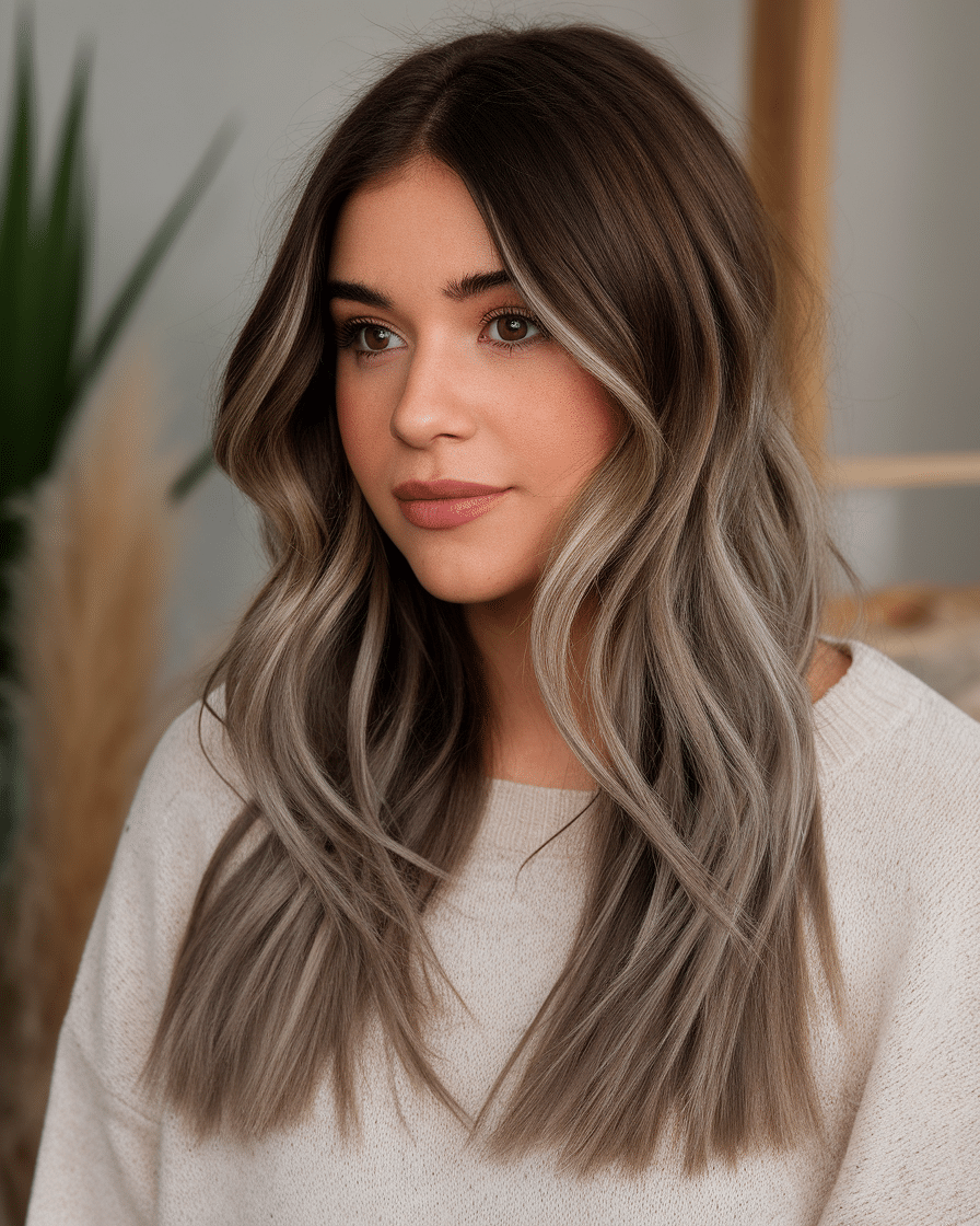 22 Trendy Ashy Bronde Balayage Hairstyle Ideas