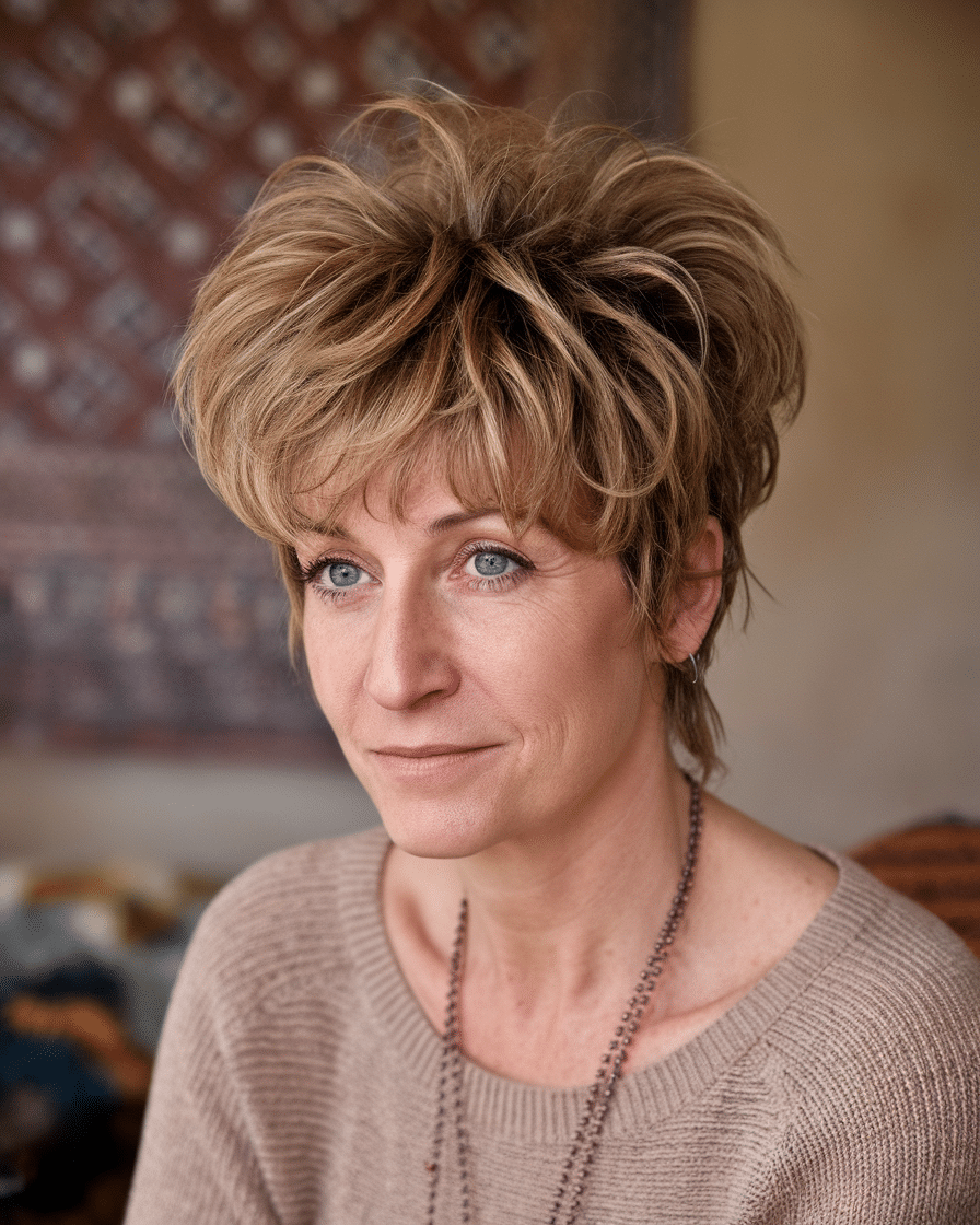 19 Elegant Hairstyles for Women Over 50 with Bangs in 2025