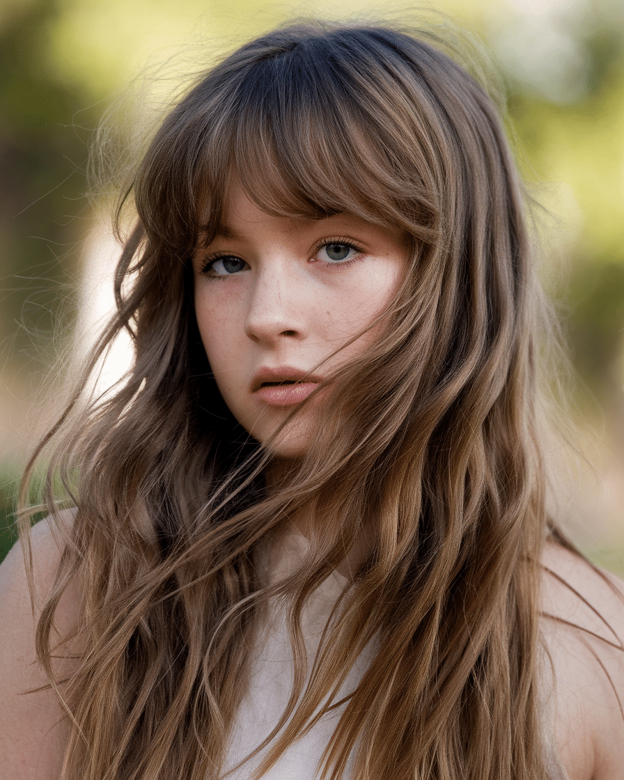 20 Long Hairstyles With Bangs