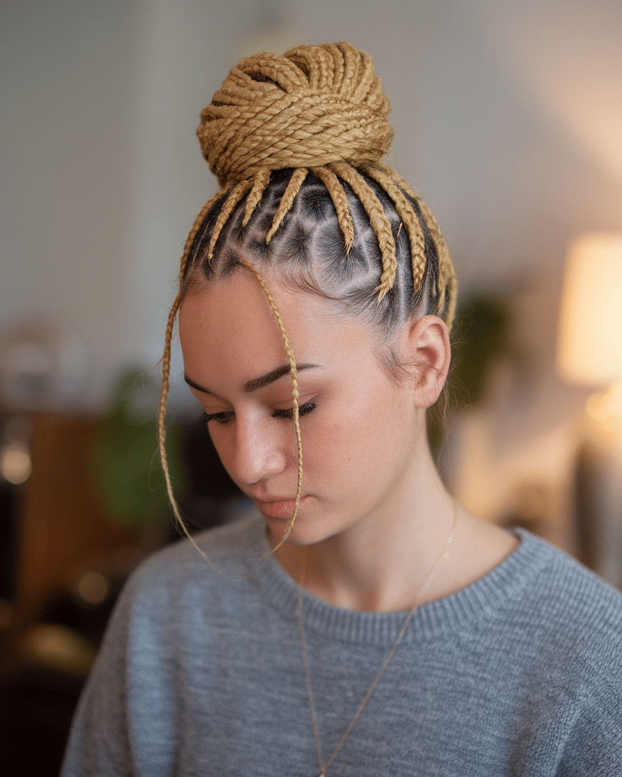 15 Natural Bridal Hairstyles That Will Elevate Your Wedding Day Look | Perfectly Messy Bun