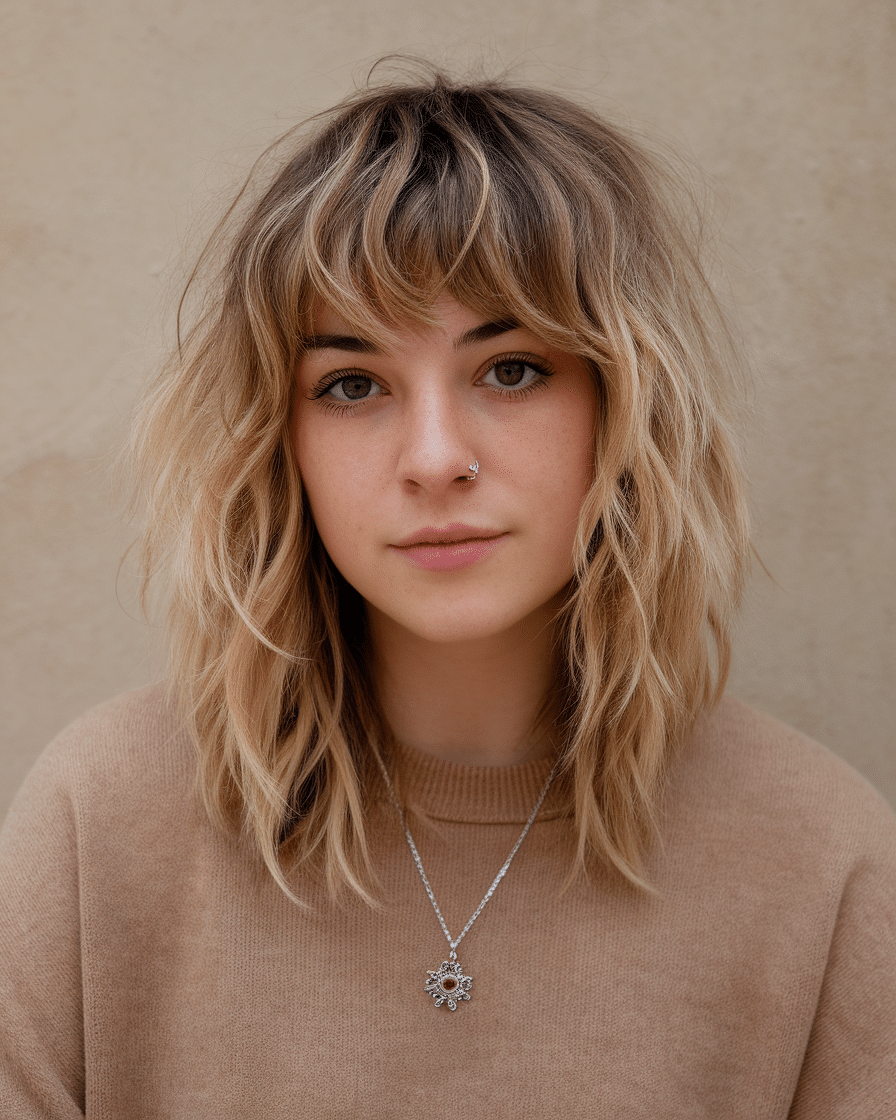 18 Wavy Hairstyles To Get The Best Wolf Cut