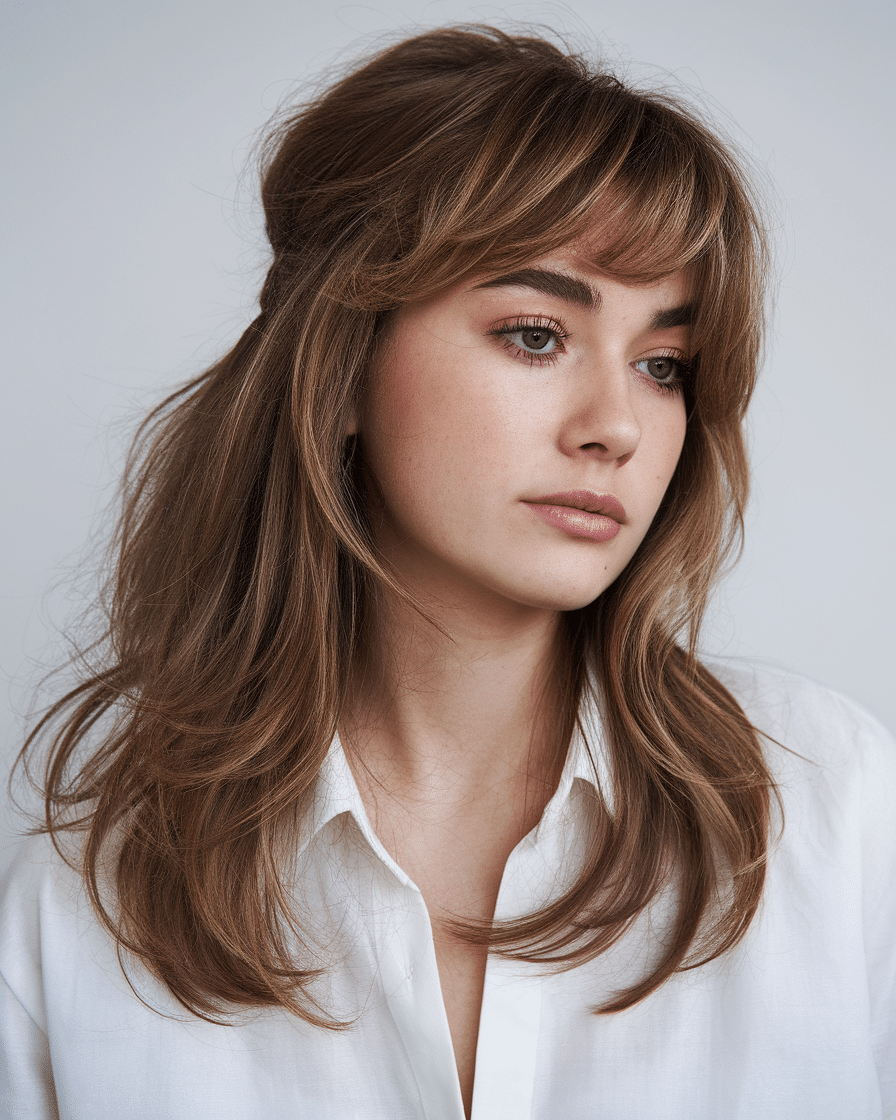 16 Trendy Haircuts for Medium Hair: Layers, Bangs, and Face-Framing