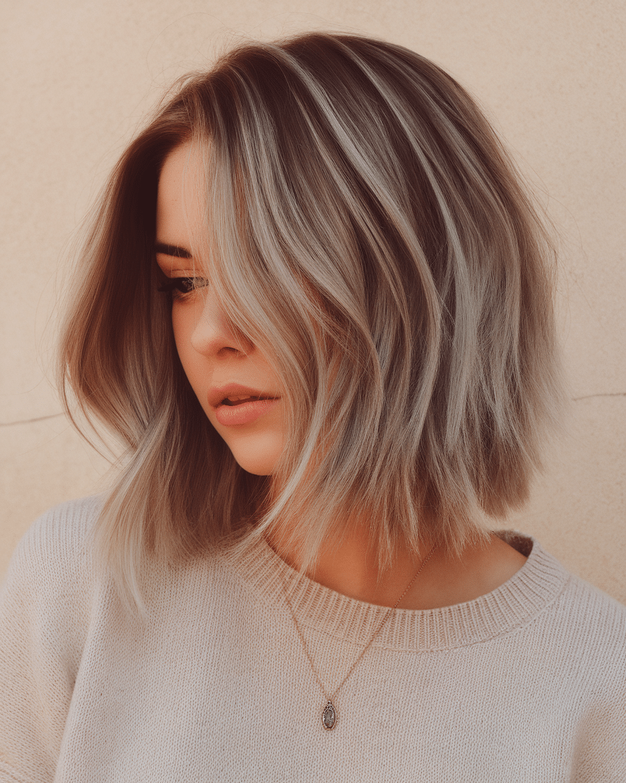 22 Trendy Ashy Bronde Balayage Hairstyle Ideas