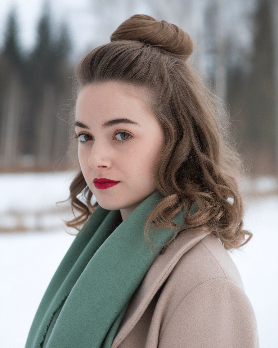 Winter Hairstyles 2024-2025: 22 Stunning Ideas for Long, Short, and Curly Hair for Any Formal Occasion or Casual Party