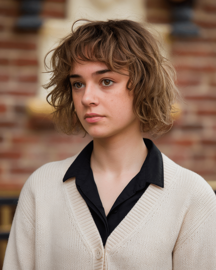 25 Charming Jaw-Length Curly Bob Hairstyles