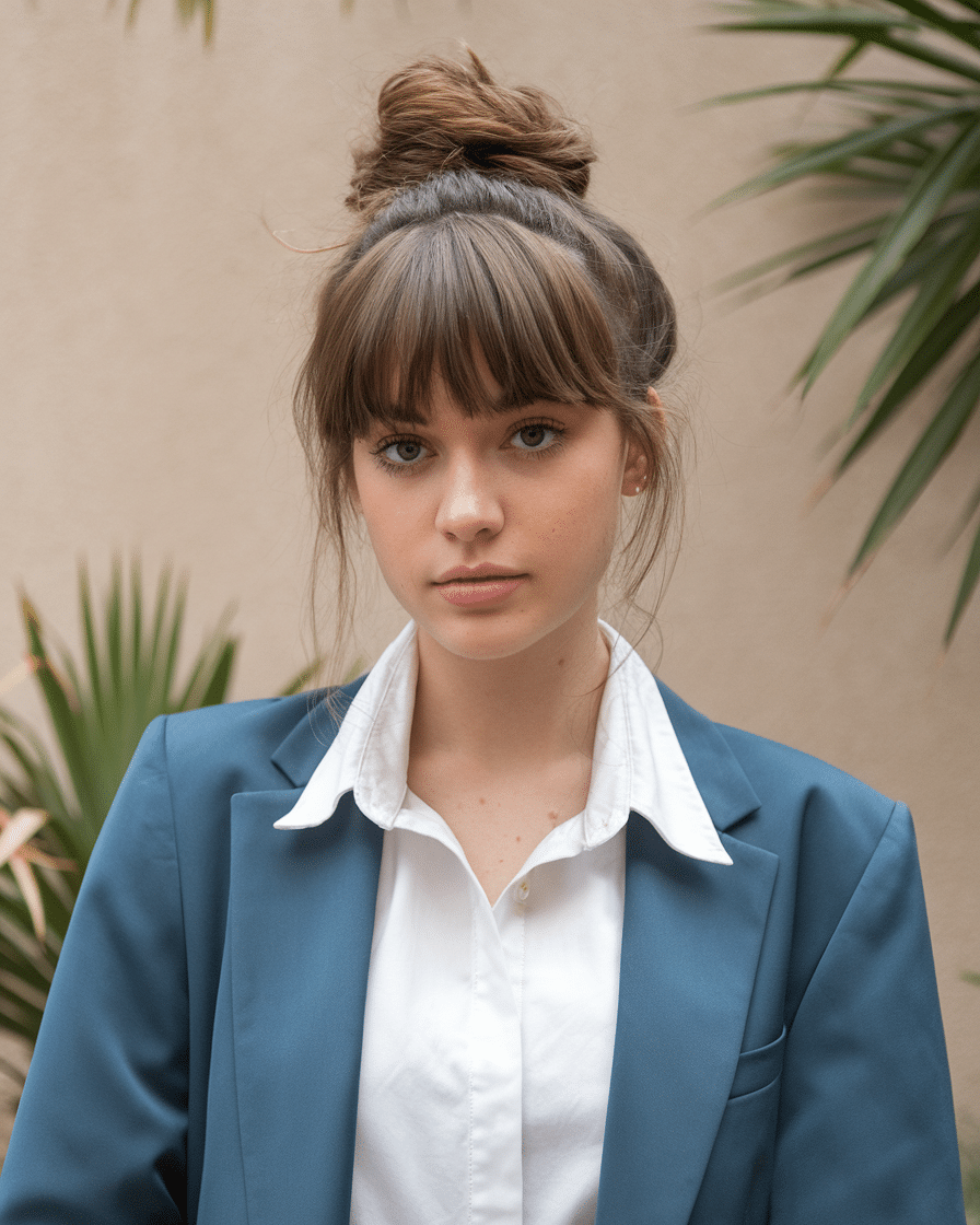 a-still-of-a-young-female-woman-with-a-c_bWAmj18PRXqiNsdnJMmz-A_Zi95lZxwQfyyjf7hhsYL8w 20 Stylish Weddings Haircuts with Bangs
