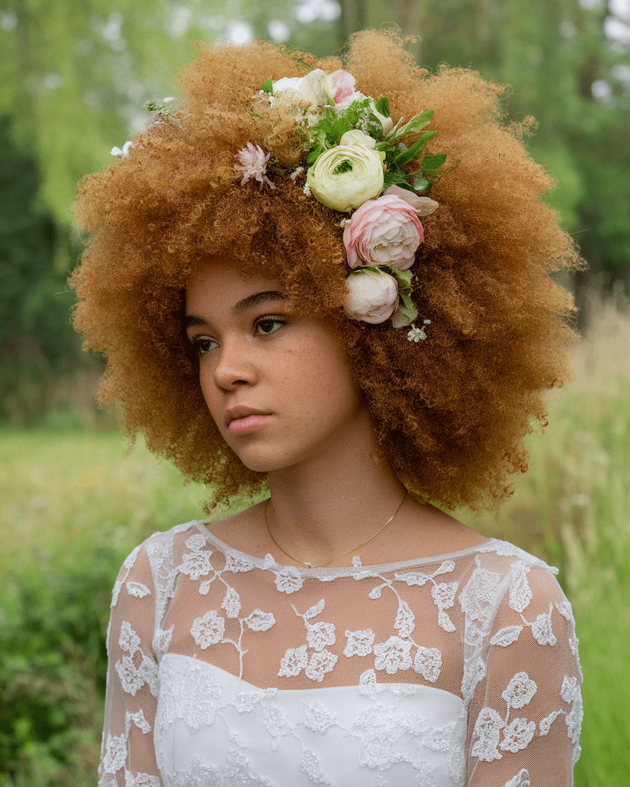 15 Natural Bridal Hairstyles That Will Elevate Your Wedding Day Look | Perfectly Messy Bun