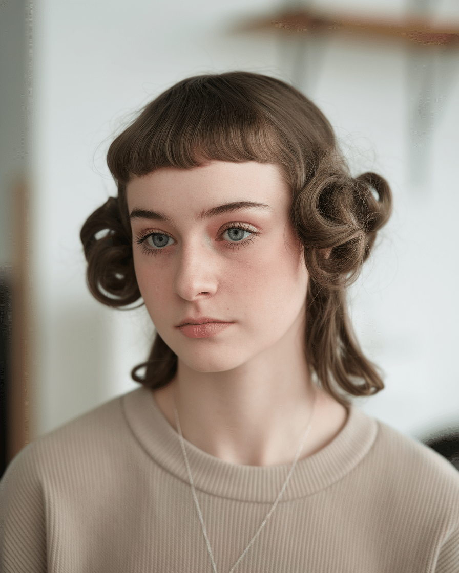 13 Haircuts with Cinnamon Swirl Curls