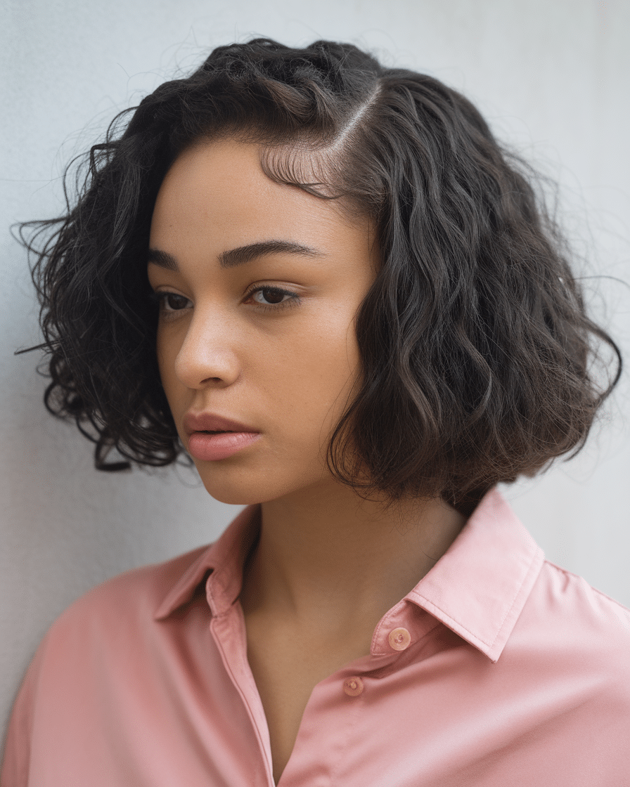 25 Charming Jaw-Length Curly Bob Hairstyles