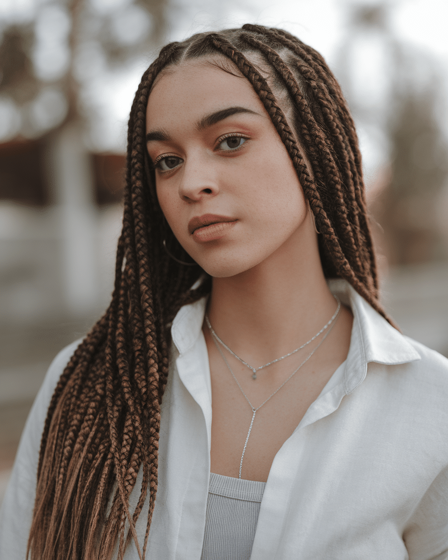 Top 25 Stunning Braids Hairstyles: Black Cornrows with Curls