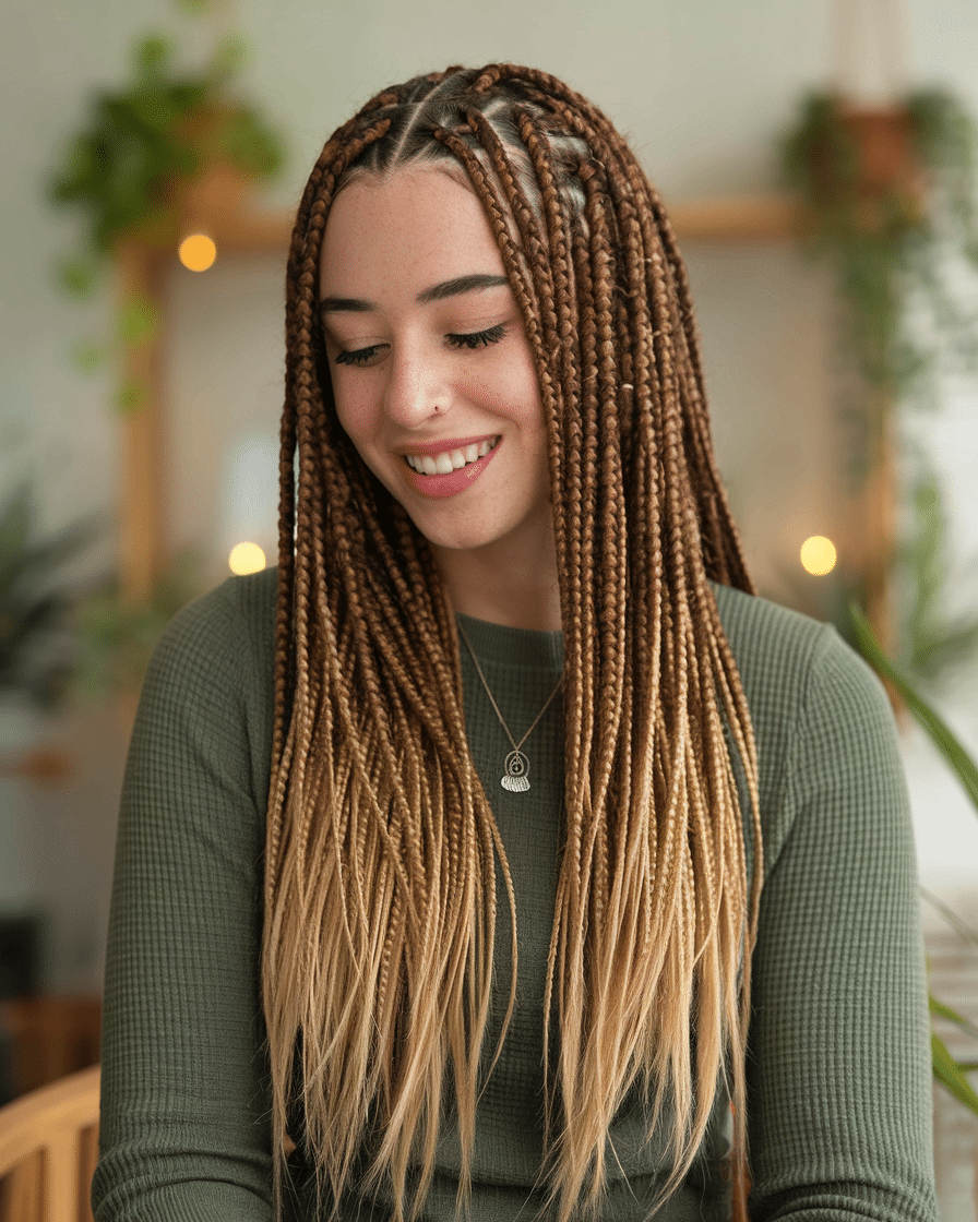 22 Stunning Box Braid Hairstyles