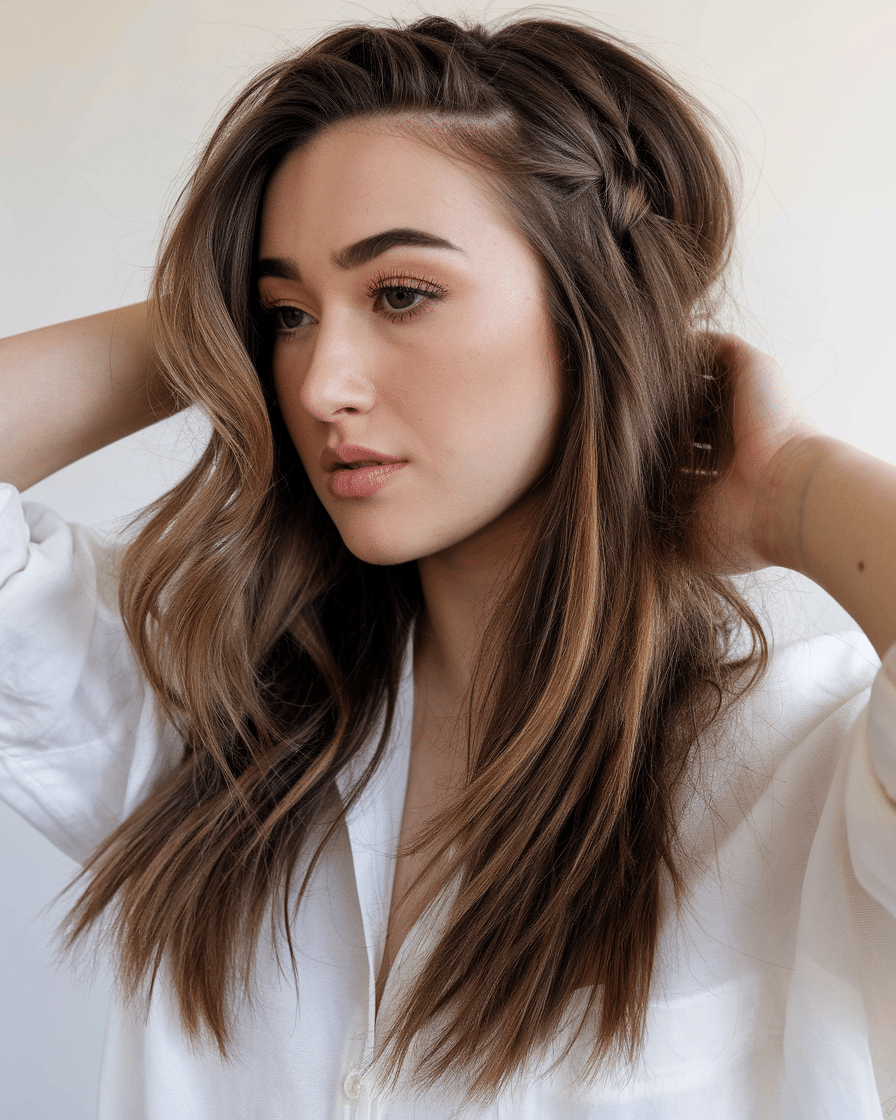 18 Low Maintenance Brunette Balayage Hair Ideas You Must Try in 2025