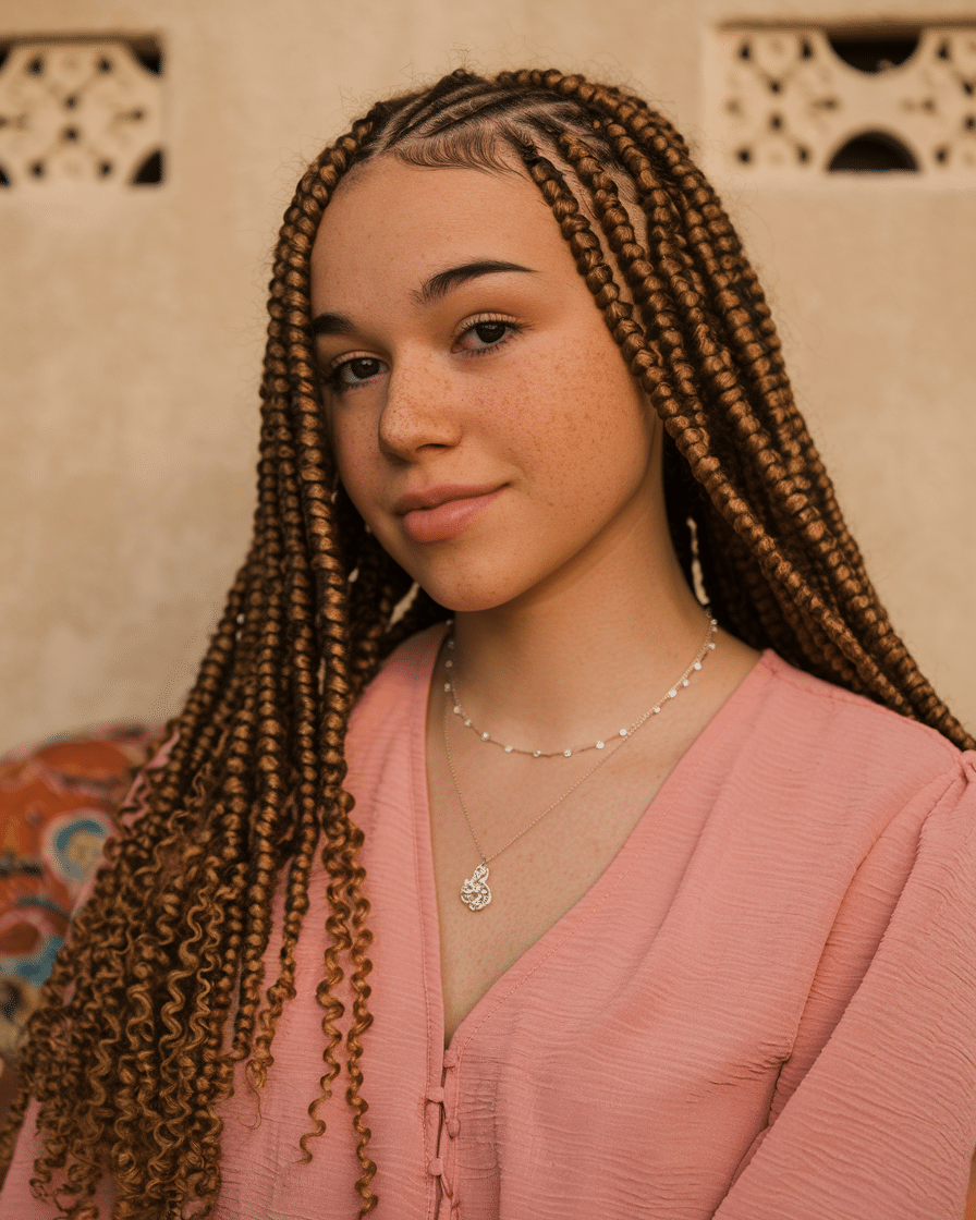 22 Stunning Box Braid Hairstyles