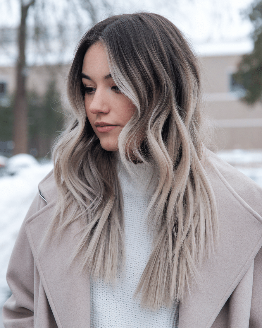 23 Gorgeous Winter Blonde Balayage Looks for 2025