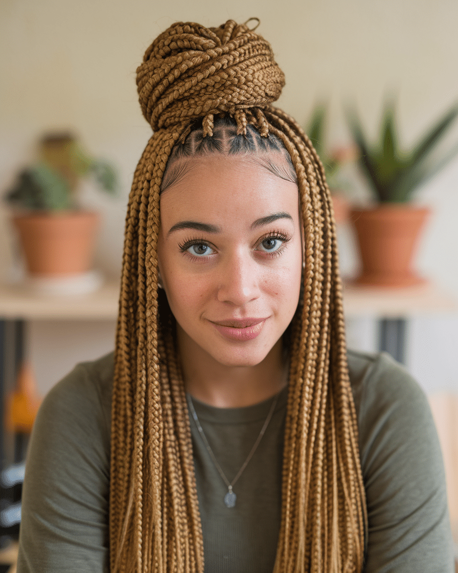 22 Stunning Box Braid Hairstyles