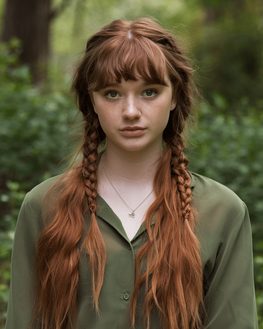 a-still-of-a-young-female-woman-with-loo_8yjQEgukTqa2FRYdceY3eg__5bbqrCAQ9aSI0C5le5Yjg 20 Stylish Weddings Haircuts with Bangs