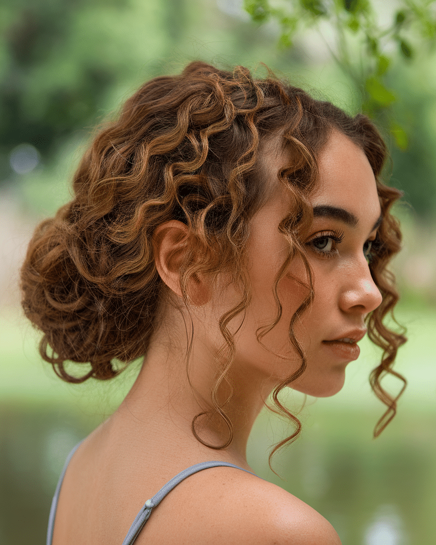 Curly Hair with Highlights Caramel: 14 Stunning Ideas for a Radiant Look