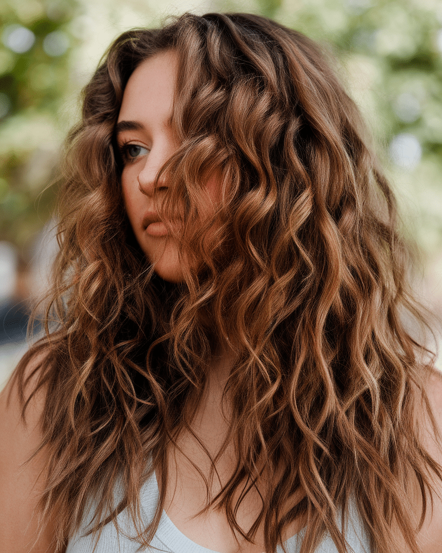 Curly Hair with Highlights Caramel: 14 Stunning Ideas for a Radiant Look