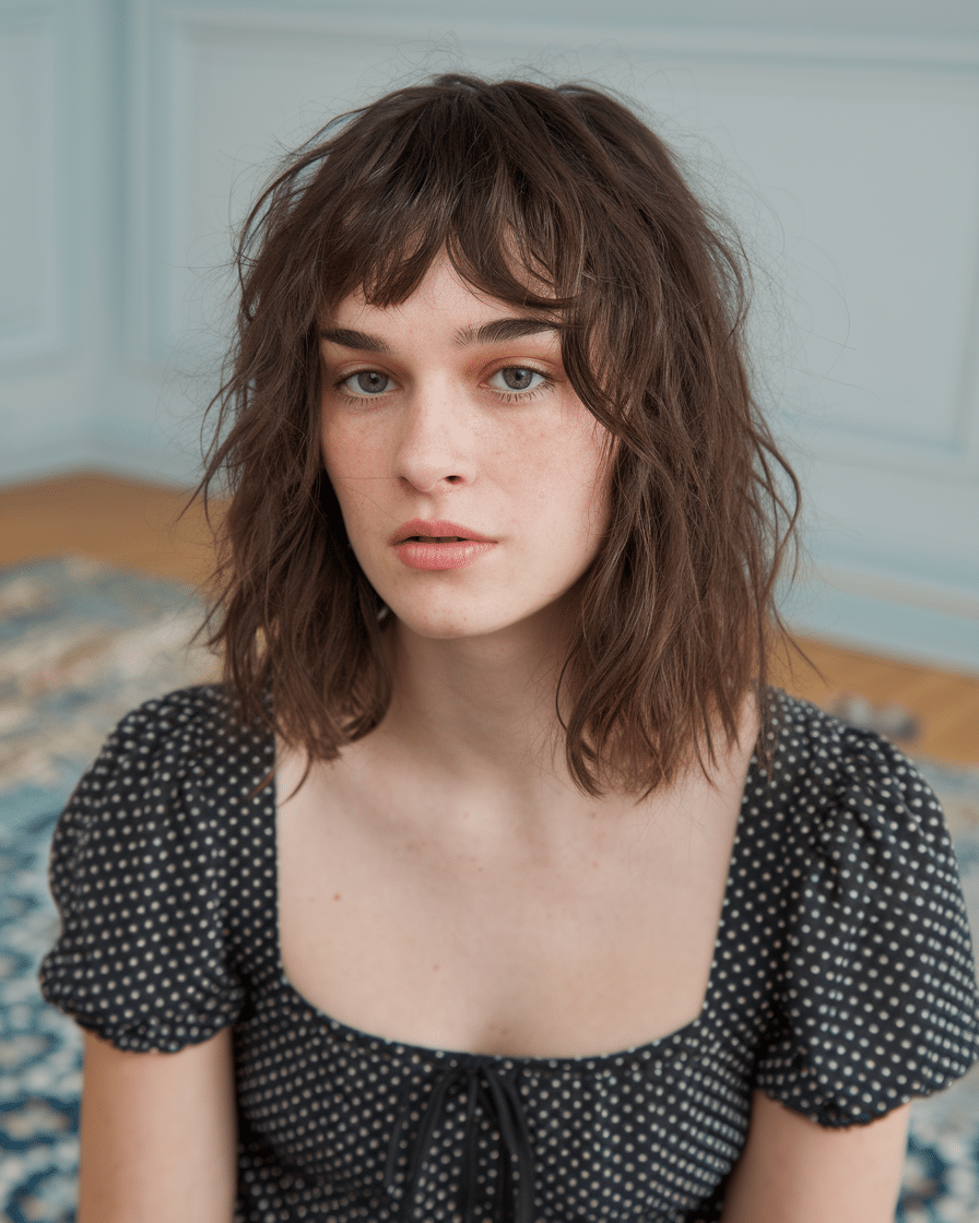 24 Stunning Winter Hairstyles with Bangs for 2025