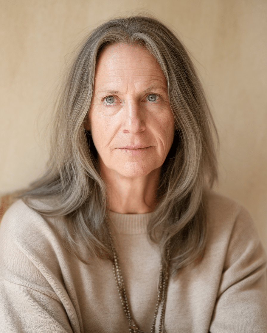 20 Long Hairstyles for Older Women Over 50