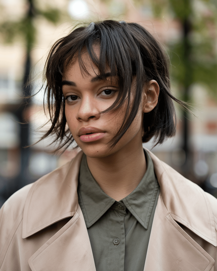 20 Classic Fall Bob Hairstyles for Black Women with Short Hair