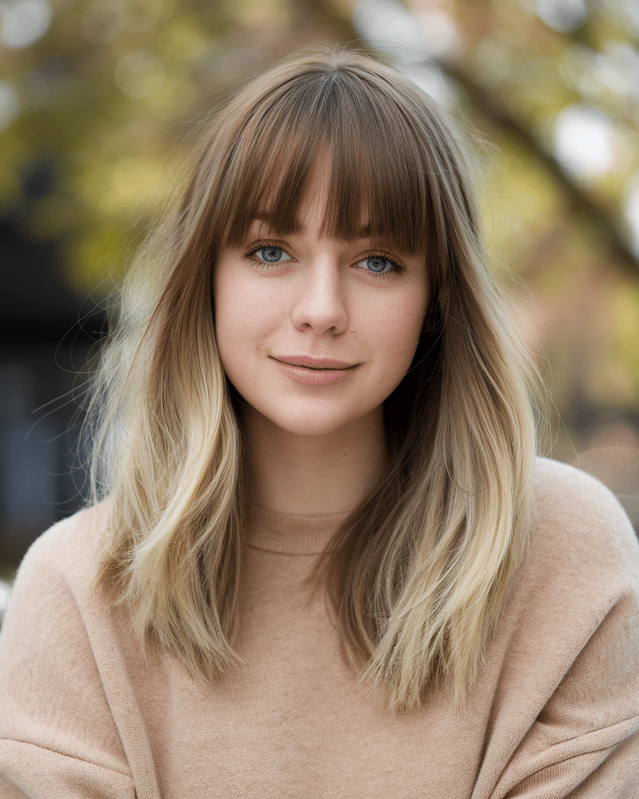 22 Gorgeous Long Haircuts with Bangs for 2025