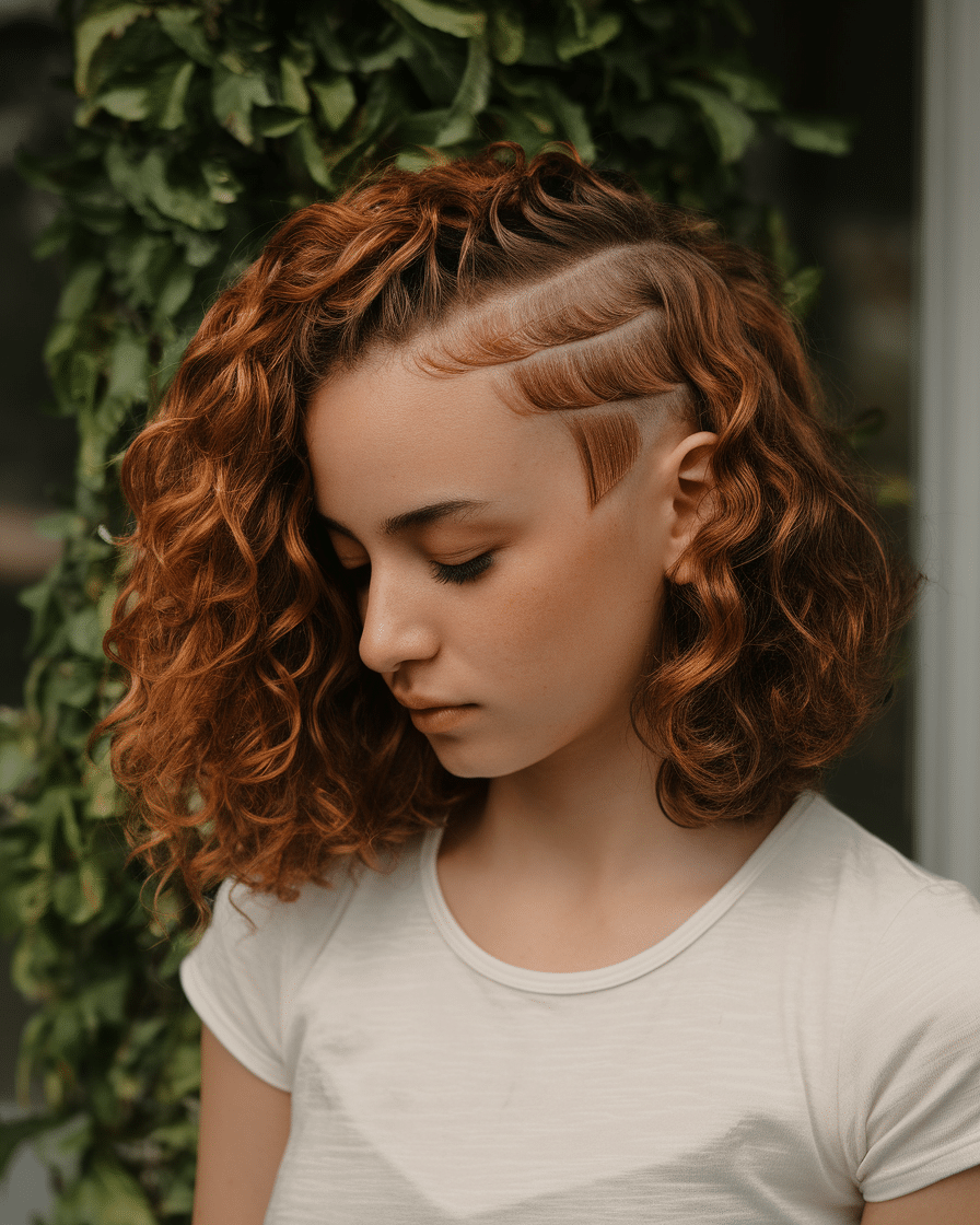 13 Haircuts with Cinnamon Swirl Curls