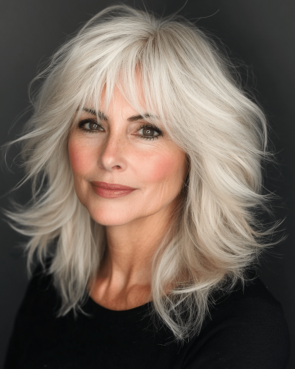 khaoula0921_A_STILL_OF_AN_OLD_WOMAN_FEMALE_WITH_Adding_Volume_5e19ff51-6066-40d3-8b39-43cb95e4dd6b_3 14 Stylish Medium Shag Haircuts for Women Over 60 to Shine