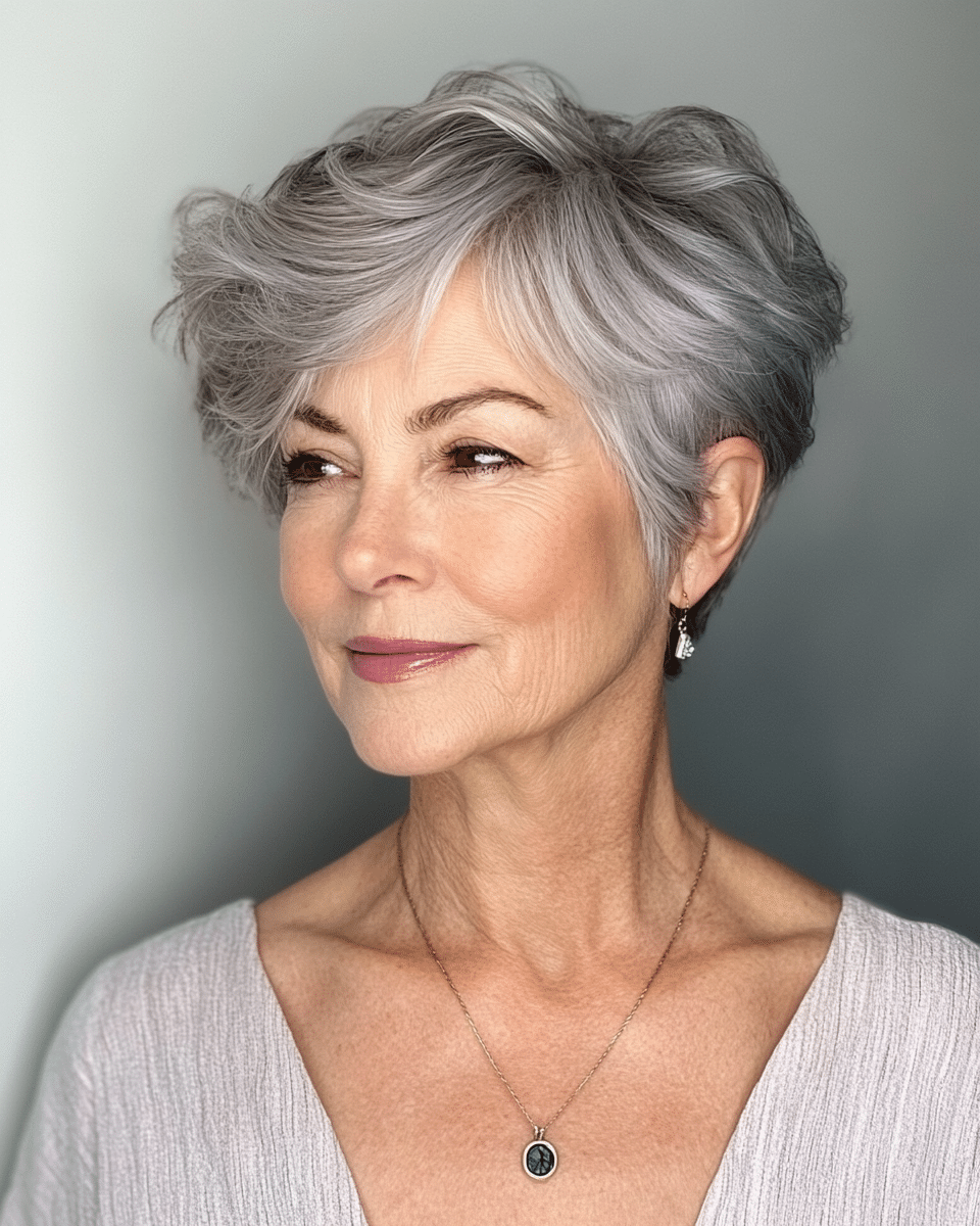khaoula0921_A_STILL_OF_AN_OLD_WOMAN_FEMALE_WITH_Chic_Asymmetr_8897cd6c-a00a-4998-8261-f8b6048b537e_2 14 Stylish Medium Shag Haircuts for Women Over 60 to Shine