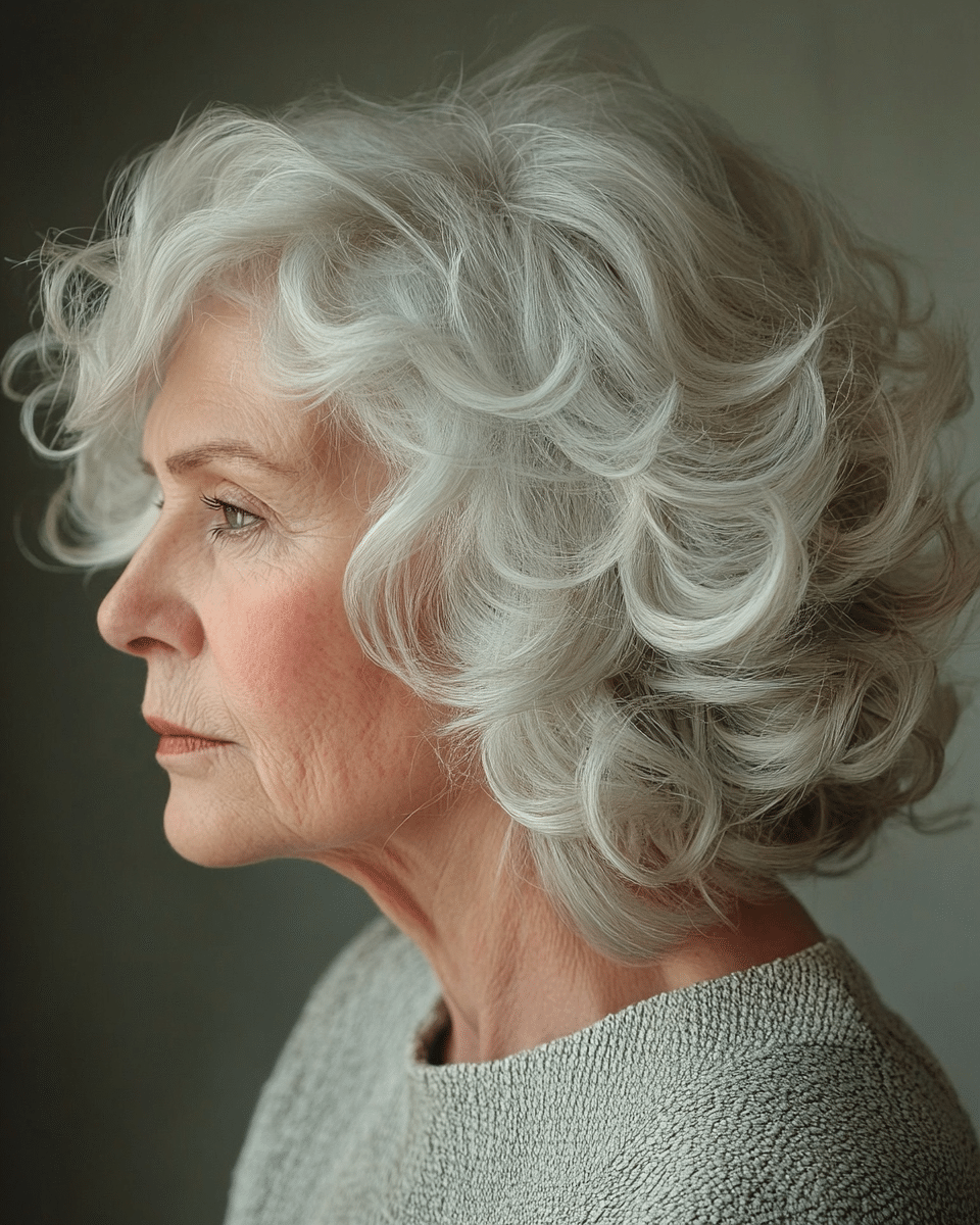 khaoula0921_A_STILL_OF_AN_OLD_WOMAN_FEMALE_WITH_Golden_Silver_04501abd-e8bd-45c9-8381-14cabb236716_2 12 Sassy and Sophisticated Hairstyles for Mature Women