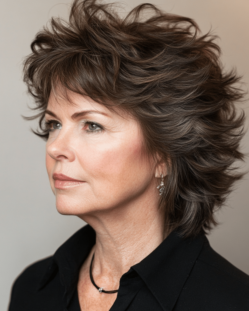 khaoula0921_A_STILL_OF_AN_OLD_WOMAN_FEMALE_WITH_Shaggy_Layers_18bb4a55-e9d6-442a-a52e-43852b6a2f27_1 14 Stylish Medium Shag Haircuts for Women Over 60 to Shine