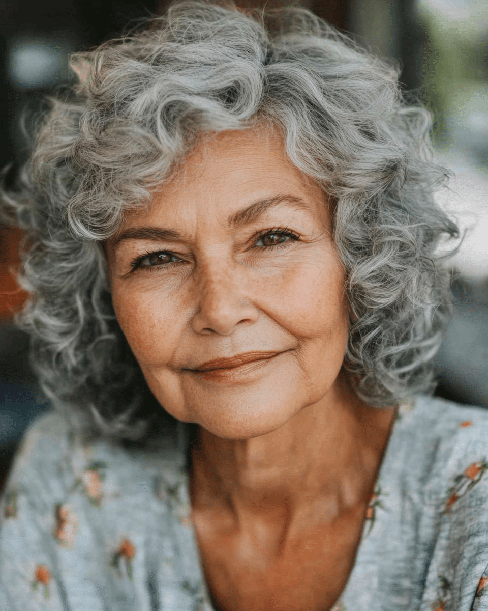 khaoula0921_A_STILL_OF_AN_OLD_WOMAN_FEMALE_WITH_Short_Curly_B_c38f1e4e-2650-4402-a335-e6b72b9a8a4f_1 Top 16 Stylish Short Hairstyles for Women Over 50