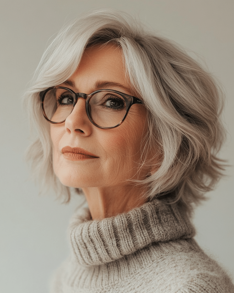 khaoula0921_A_STILL_OF_AN_OLD_WOMAN_FEMALE_WITH_Tousled_Bob_T_8426b317-5017-4203-a326-c86c049f6890_3 Top 16 Stylish Short Hairstyles for Women Over 50