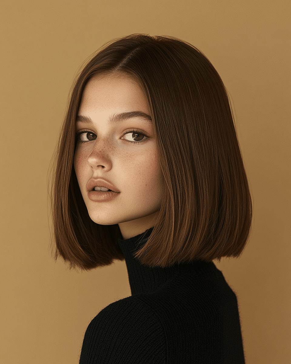 khaoula0921_A_STILL_OF_A_YOUNG_FEMALE_WOMAN_Caf_Cool_A_polish_60b3bd81-e498-40f5-bffd-f5be90186403_3 26 Golden Brown Hair Color Trends for 2025: Top Stylish Ideas