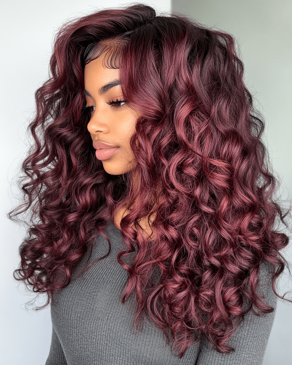 khaoula0921_A_STILL_OF_A_YOUNG_FEMALE_WOMAN_Dark_Cherry_Cola__887559bc-f85e-4fe3-b725-74227f7f9593_3 17 Cherry Cola Balayage Ideas: Add Depth and Drama to Your Locks