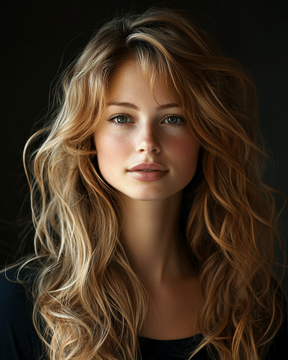 khaoula0921_A_STILL_OF_A_YOUNG_FEMALE_WOMAN_Rich_Depth_and_Dy_857024c9-34bd-4eb8-897e-0478b9449fd3_2 26 Golden Brown Hair Color Trends for 2025: Top Stylish Ideas