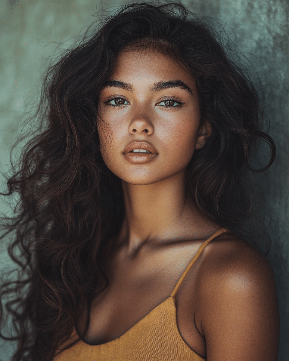 khaoula0921_A_STILL_OF_A_YOUNG_FEMALE_WOMAN_Toffee_Brown__A_d_c86464fe-7b62-438a-a1e6-6cbe40b0ae63_1 20 Fall Hair Color Ideas For Brunettes - Inspired Beauty