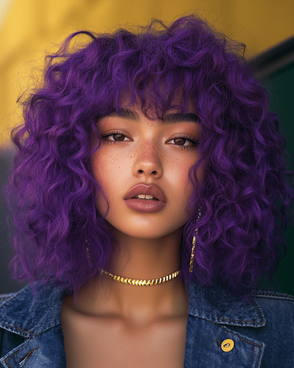 khaoula0921_A_STILL_OF_A_YOUNG_FEMALE_WOMAN_WITH_A_HAIRSTYLE__4de6ec21-53d8-4b53-917a-9be679bc77b6_2 13 Curly Hair Color Ideas To Inspire Your Next Style Transformation