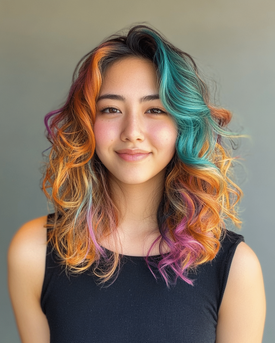 khaoula0921_A_STILL_OF_A_YOUNG_FEMALE_WOMAN_WITH_A_HAIRSTYLE__aacac78d-c478-4aac-96f7-a05e4db17681_2 13 Curly Hair Color Ideas To Inspire Your Next Style Transformation